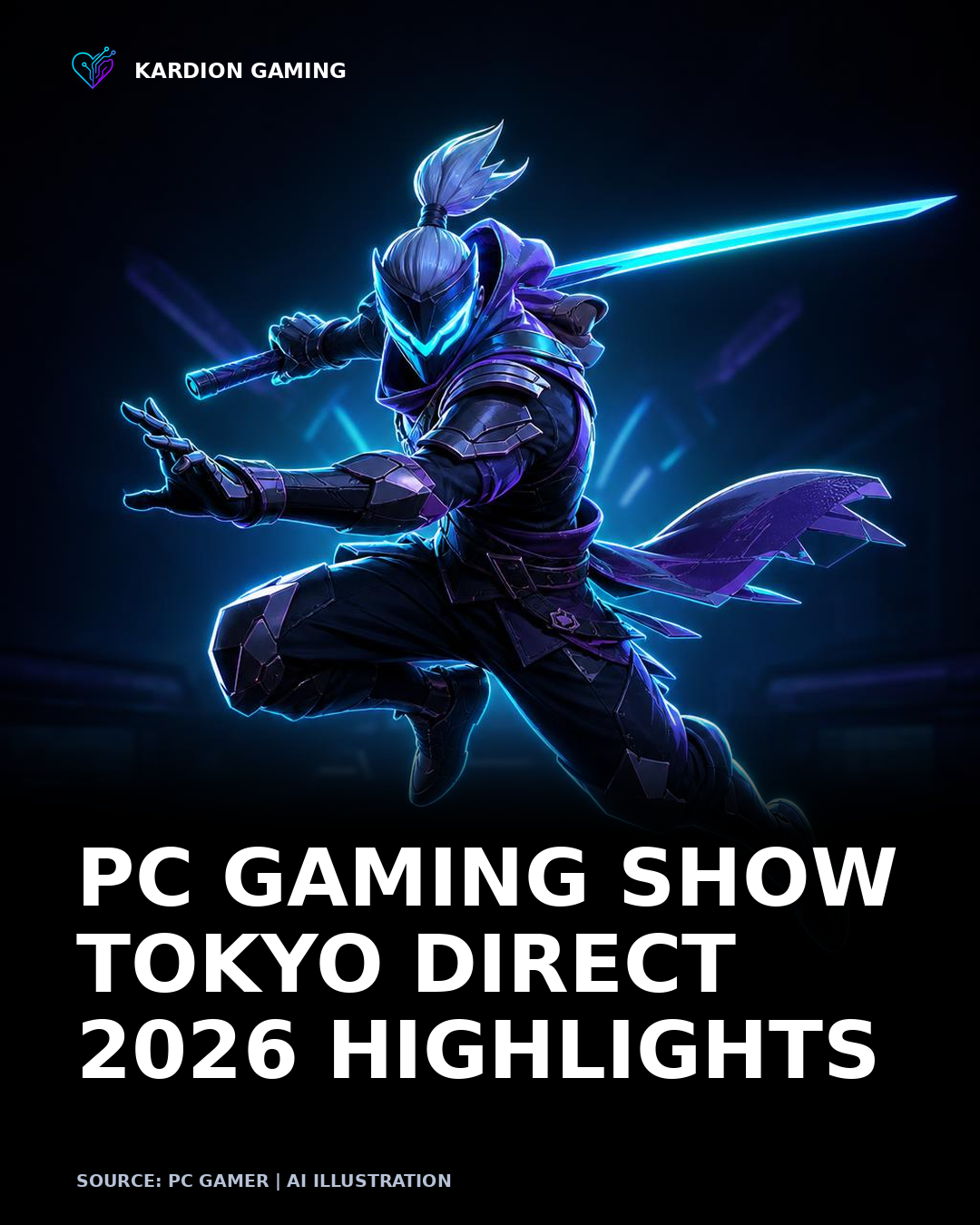 Kardion Gaming AI illustration for: Everything announced at the PC Gaming Show Tokyo Direct 2026