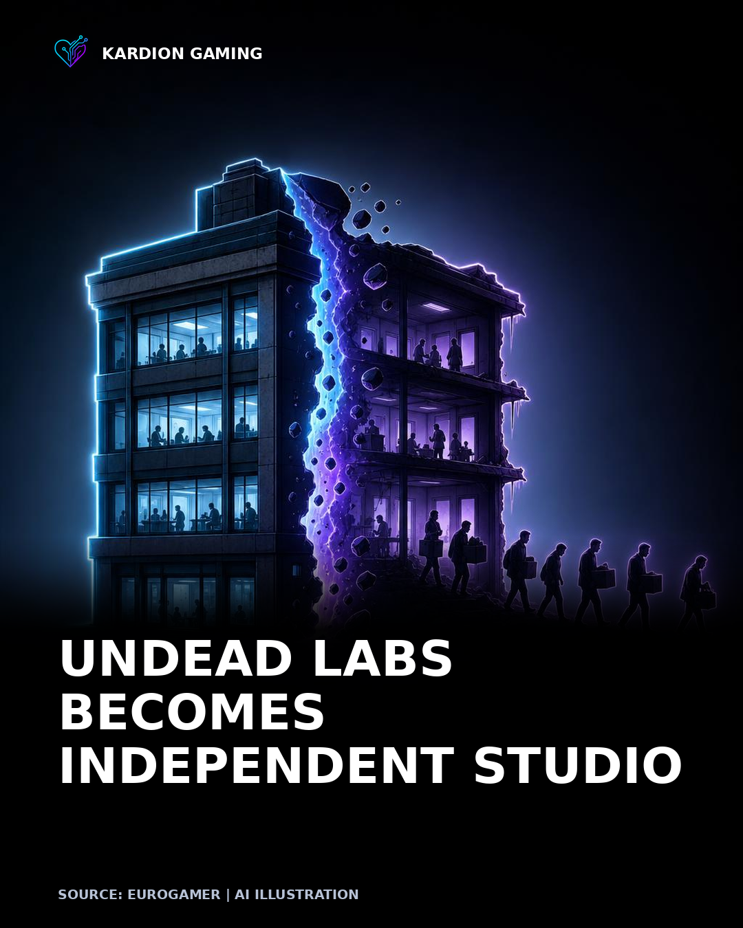 Kardion Gaming AI illustration for: State of Decay studio Undead Labs goes independent after Xbox restructuring, but lays off "a significant number" of the team in doing so