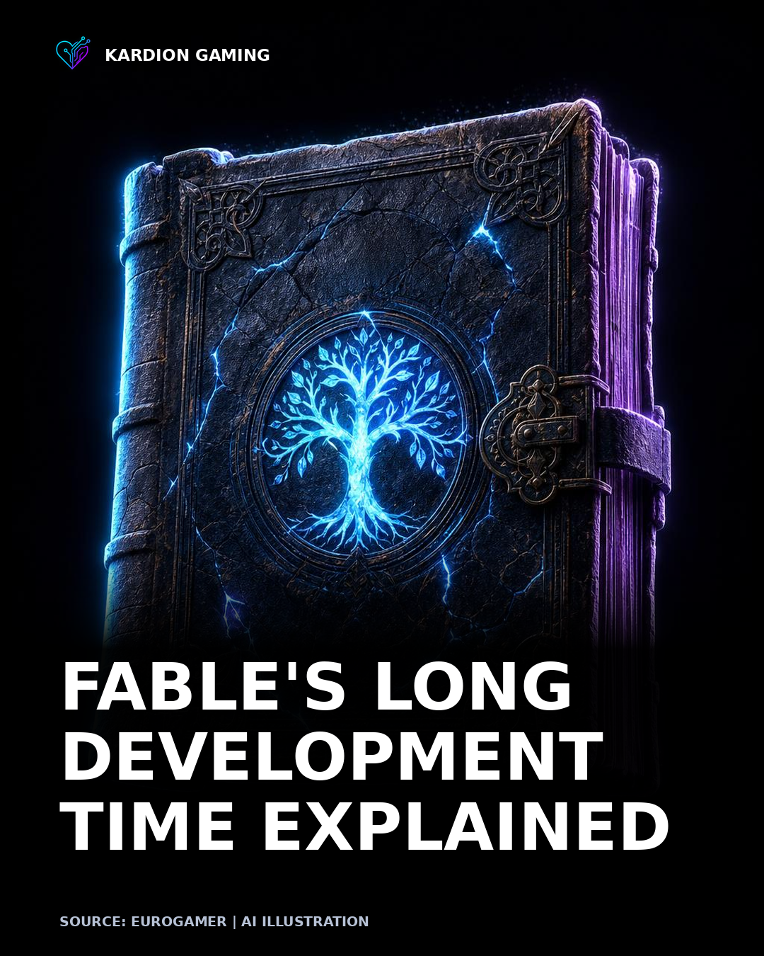 Kardion Gaming AI illustration for: Xbox's Fable reboot was allowed a 10-year development because the RPG series is "vital to the DNA of the platform", developer Playground Games says