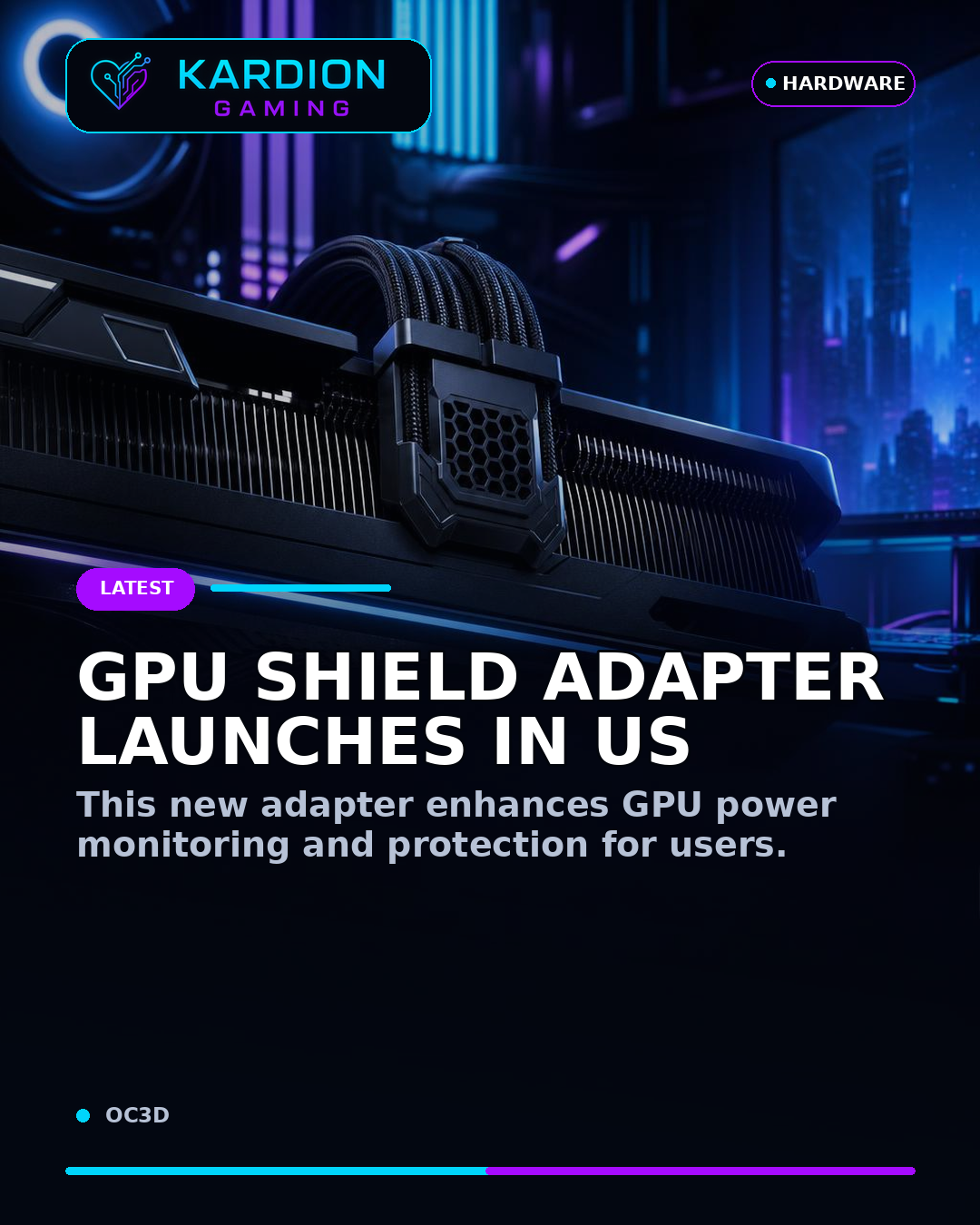 Kardion Gaming AI illustration for: Cooler Master 12V-2×6 “GPU Shield” now available in the US